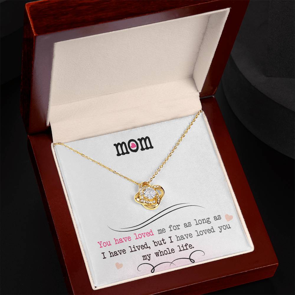 My Whole Life - Love Knot Necklace