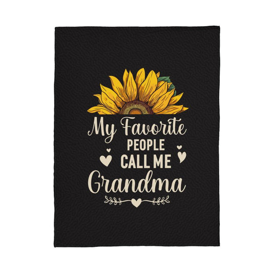 Mis Personas Favoritas Me Llaman Abuela – Manta de Felpa Coral