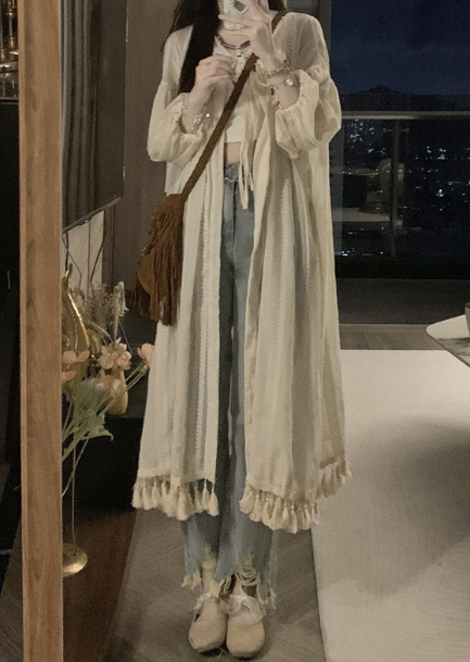 Fringe Long Shirt for Young Women