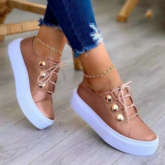 Women's Fashion Casual Board Shoes with Thick Bottom