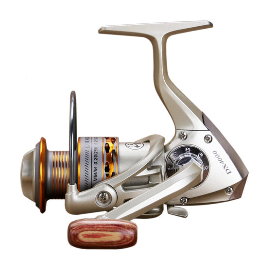 Carrete de pesca de metal Daxino serie DX con carrete de hilo