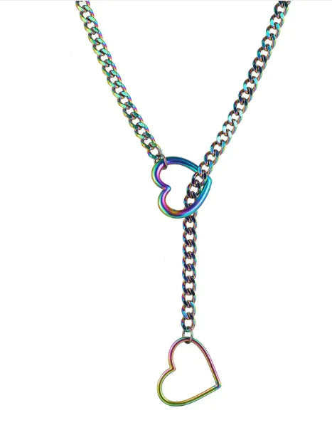 Collar Adora Aura Heart Slip (una pieza)