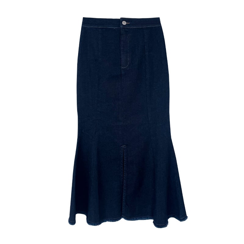 Fashionable Women's High Waist Skirt Design