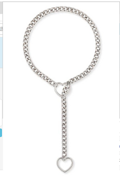 Adora Aura Heart Slip Chain Necklace (One Piece)