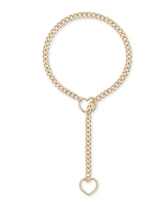 Adora Aura Heart Slip Chain Necklace (One Piece)