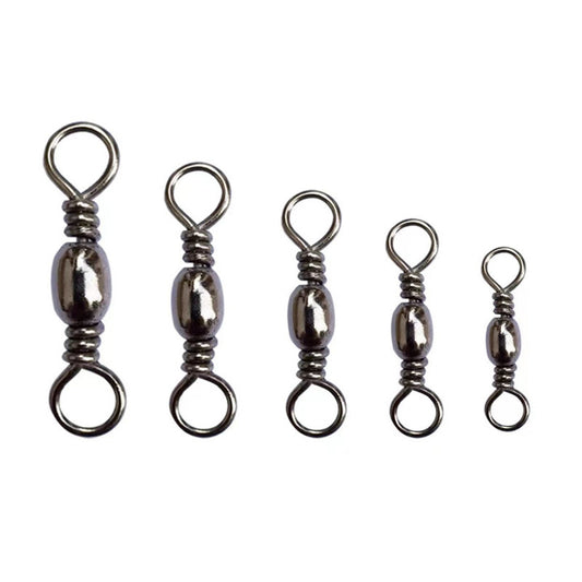Anillo conector tipo B para señuelos y aparejos de pesca