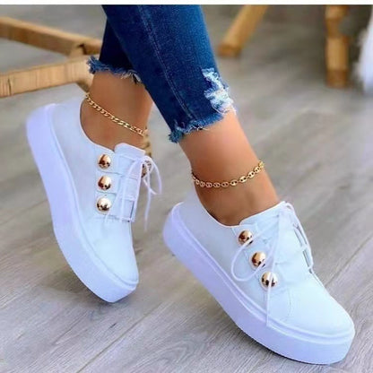 Women's Fashion Casual Board Shoes with Thick Bottom