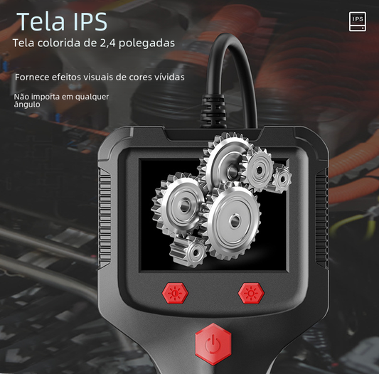 Endoscopio industrial HD impermeable con pantalla P100