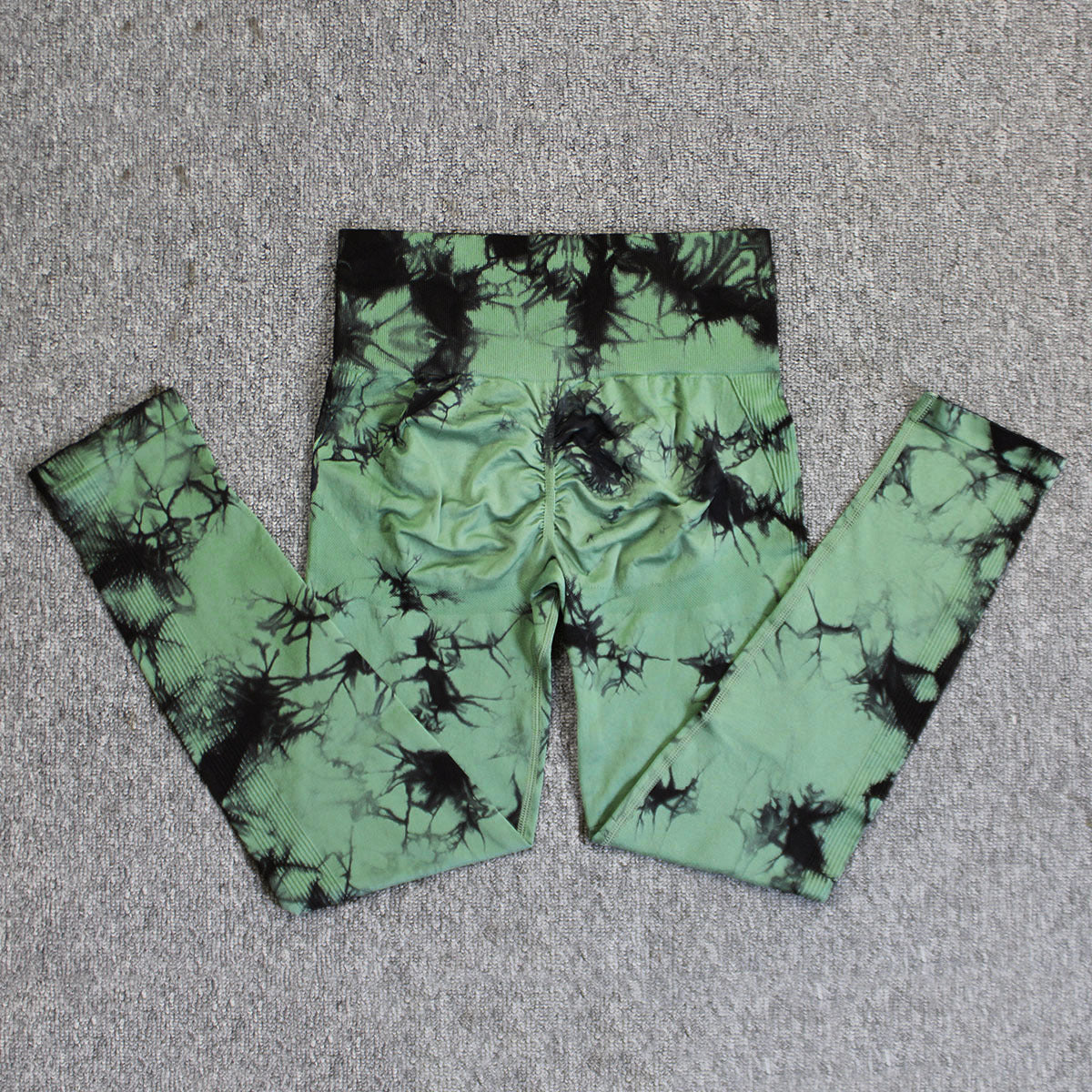 Women's Tie-Dye Seamless Skinny Yoga Pants