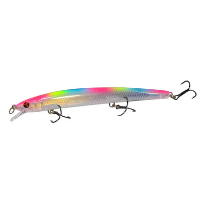1PC Long Shot 135mm/15.4g Minnow Fishing Lures Flying Fish Classic Wobblers Plastic Hard Crankbait Carp Pike Fishing Tackle