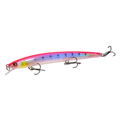 1PC Long Shot 135mm/15.4g Minnow Fishing Lures Flying Fish Classic Wobblers Plastic Hard Crankbait Carp Pike Fishing Tackle