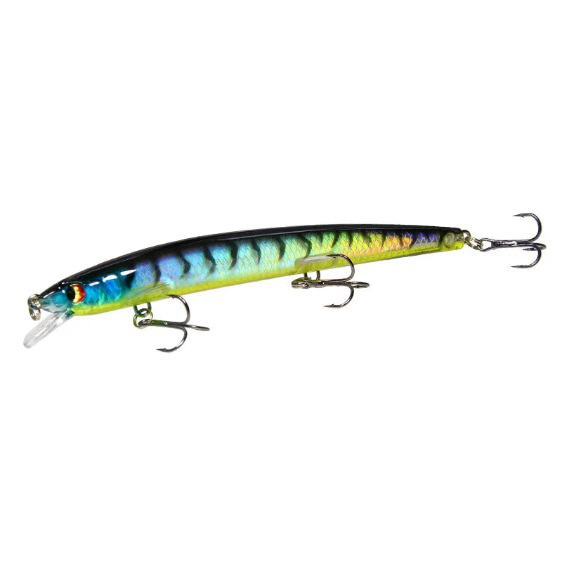 1PC Long Shot 135mm/15.4g Minnow Fishing Lures Flying Fish Classic Wobblers Plastic Hard Crankbait Carp Pike Fishing Tackle