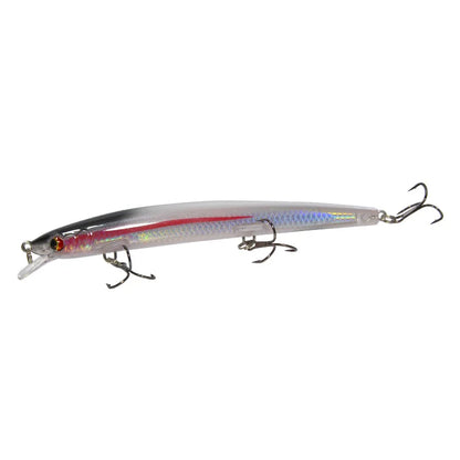 1PC Long Shot 135mm/15.4g Minnow Fishing Lures Flying Fish Classic Wobblers Plastic Hard Crankbait Carp Pike Fishing Tackle