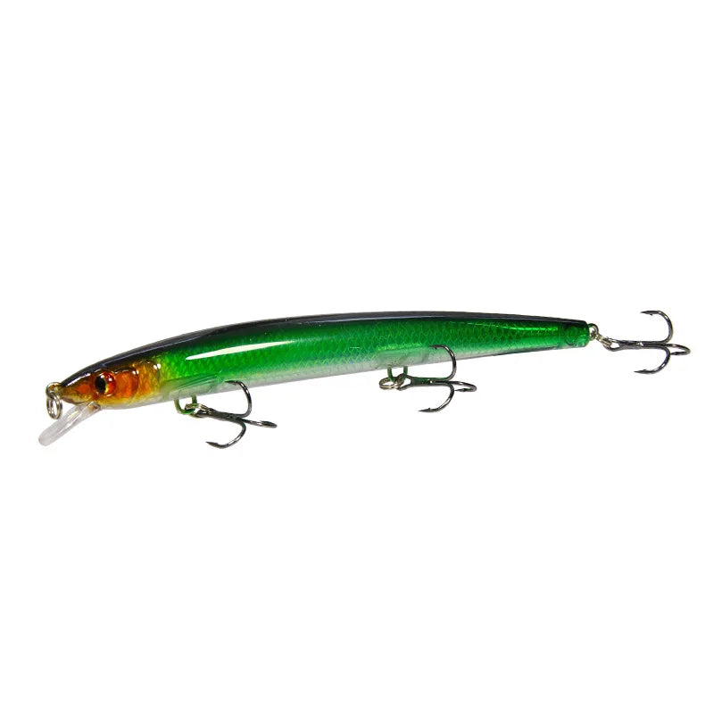 1PC Long Shot 135mm/15.4g Minnow Fishing Lures Flying Fish Classic Wobblers Plastic Hard Crankbait Carp Pike Fishing Tackle