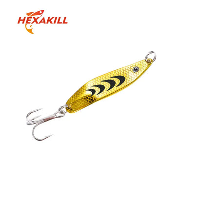 Trout Spoon Fishing Lures spinner bait  Wobblers Jig Lures pesca isca artificial VIB Sequins Hard Baits for Carp Fishing Tackle