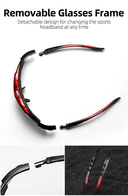 ROCKBROS Polarized Cycling Glasses  Clear Bike Glasses Eyewear UV400 Outdoor Sport Sunglasses Men Women Cycling Sunglasses