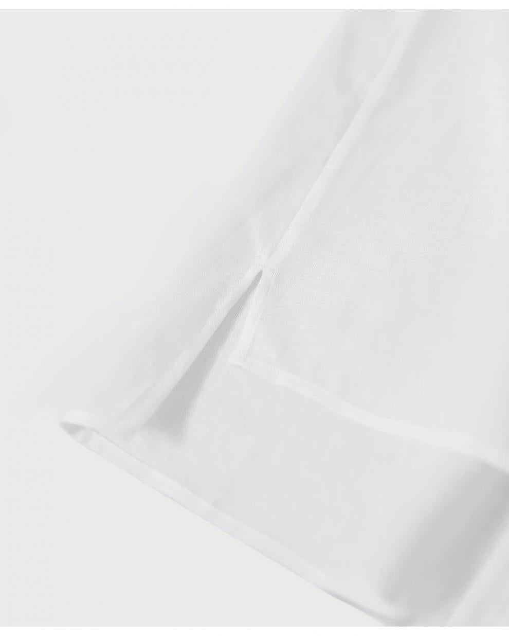 Cross-border 2025 Summer New Breathable Loose White suit Simple Breathable Top Shorts Two-piece Set