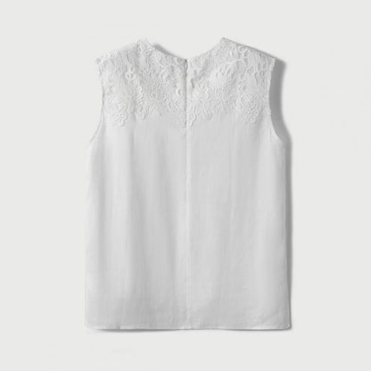 Cross-border 2025 Summer New Breathable Loose White suit Simple Breathable Top Shorts Two-piece Set