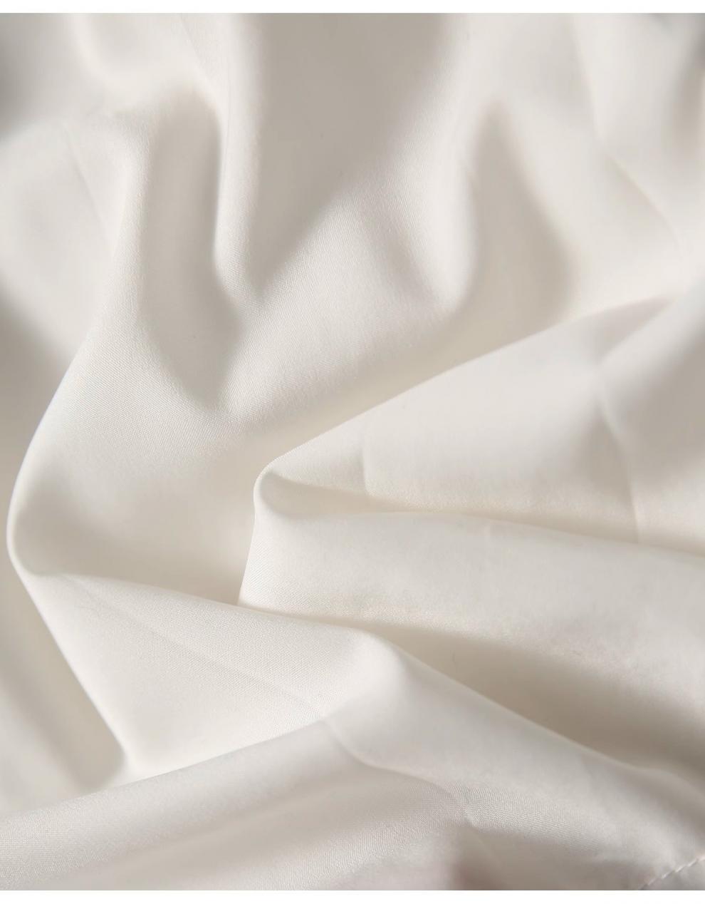 Cross-border 2025 Summer New Breathable Loose White suit Simple Breathable Top Shorts Two-piece Set