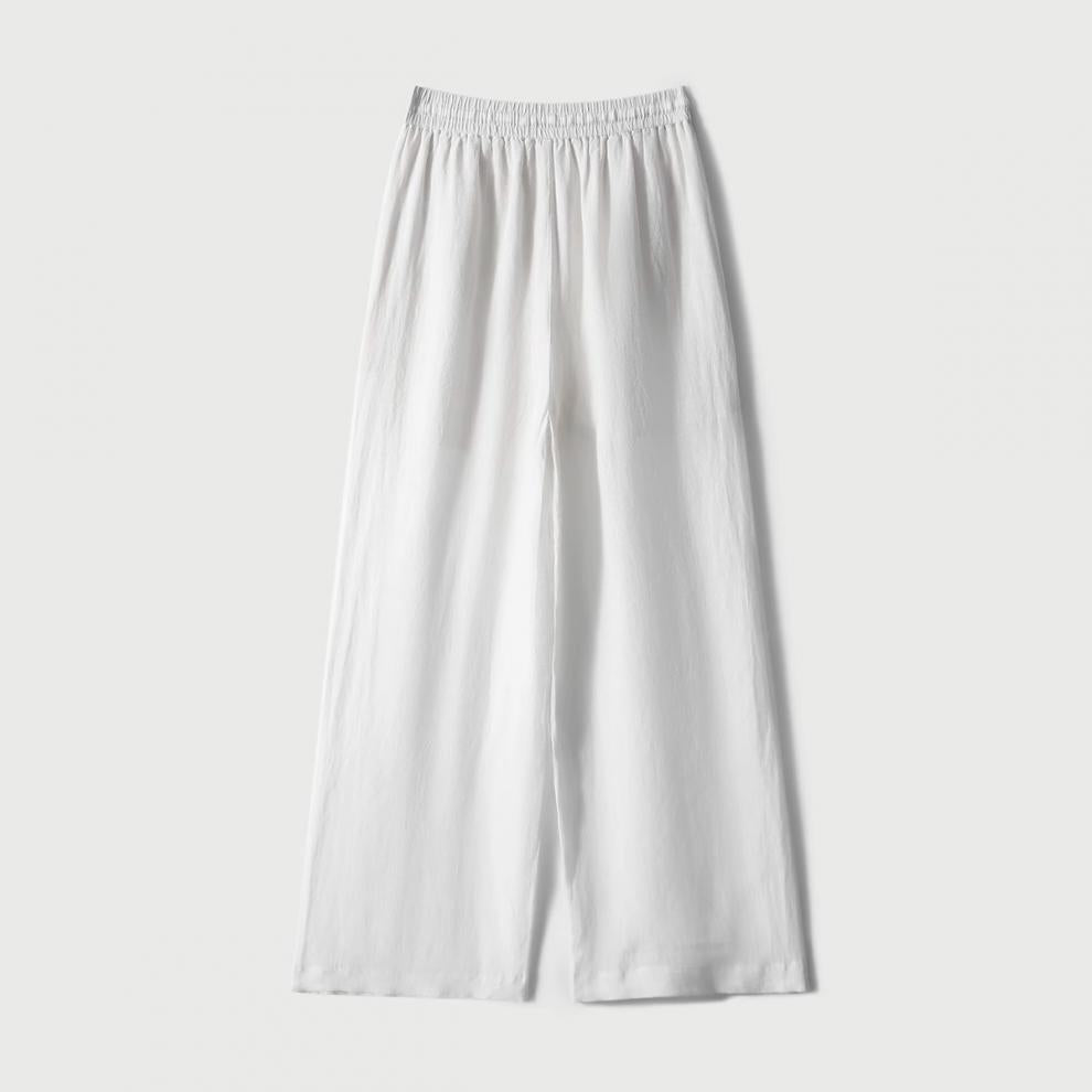 Cross-border 2025 Summer New Breathable Loose White suit Simple Breathable Top Shorts Two-piece Set