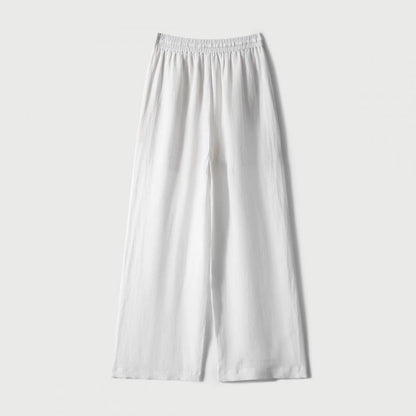 Cross-border 2025 Summer New Breathable Loose White suit Simple Breathable Top Shorts Two-piece Set