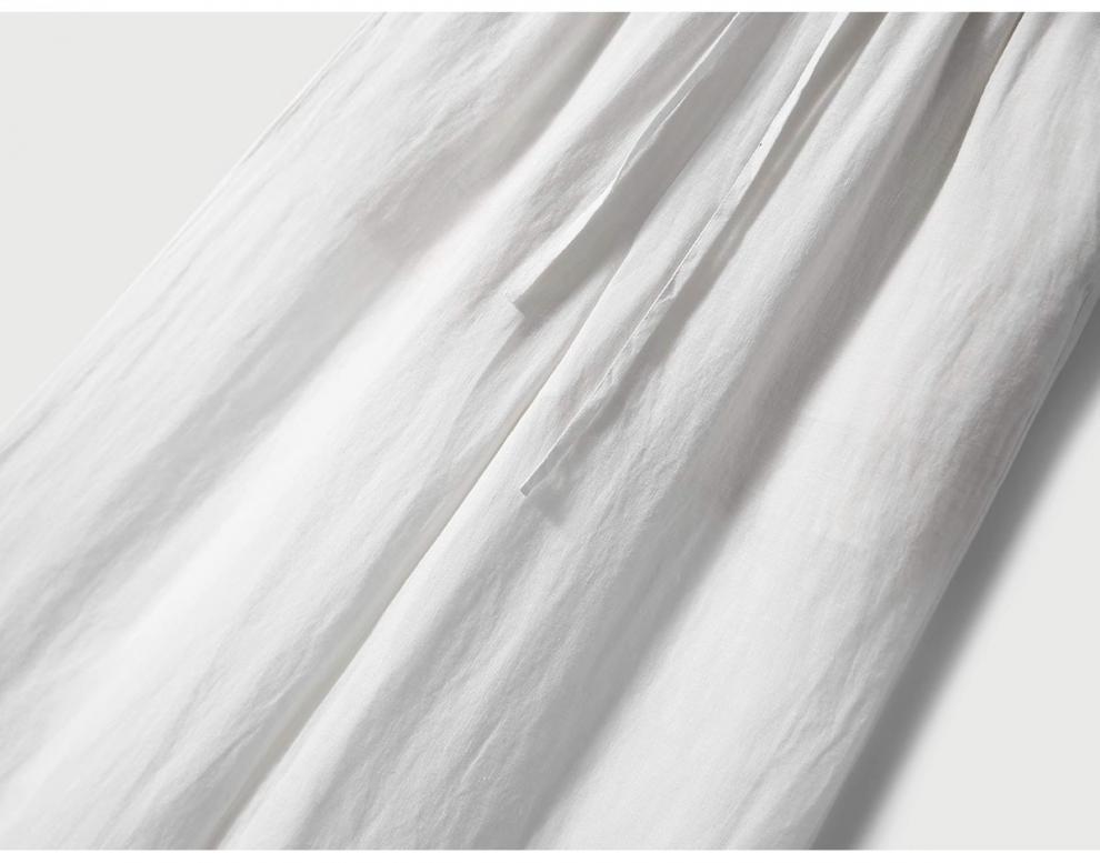 Cross-border 2025 Summer New Breathable Loose White suit Simple Breathable Top Shorts Two-piece Set
