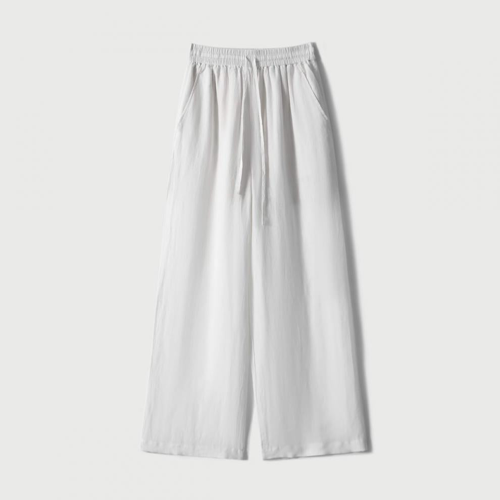 Cross-border 2025 Summer New Breathable Loose White suit Simple Breathable Top Shorts Two-piece Set