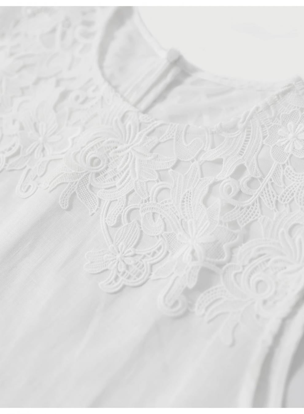 Cross-border 2025 Summer New Breathable Loose White suit Simple Breathable Top Shorts Two-piece Set
