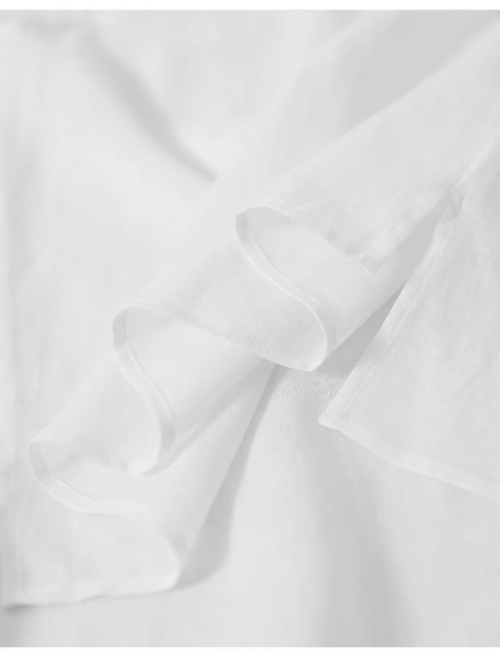 Cross-border 2025 Summer New Breathable Loose White suit Simple Breathable Top Shorts Two-piece Set