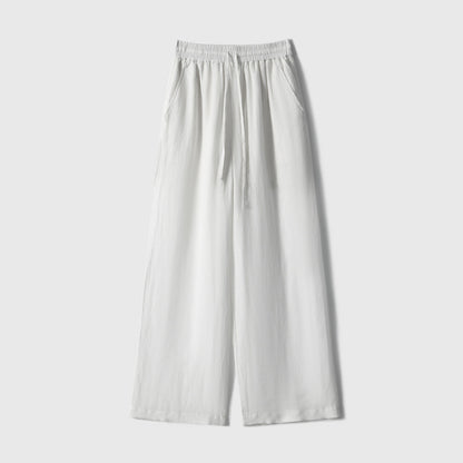 Cross-border 2025 Summer New Breathable Loose White suit Simple Breathable Top Shorts Two-piece Set