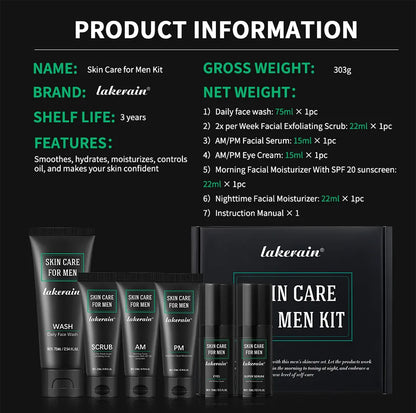 Men's 3-in-1 Skin Care Kit