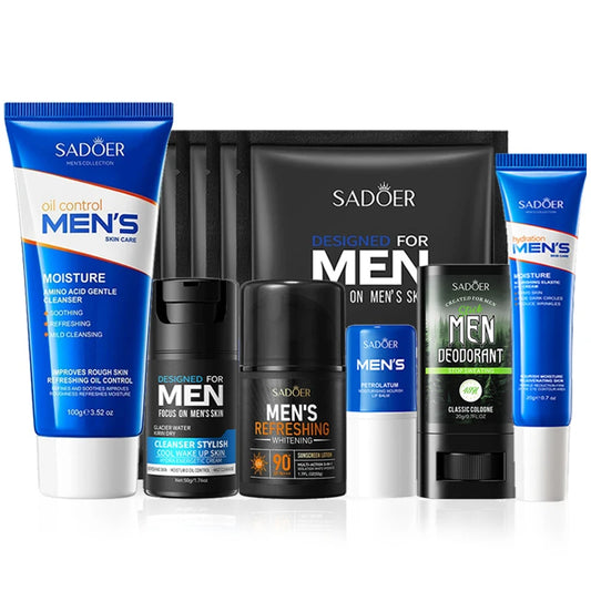 SADOER Men's Complete Skin Care Kit