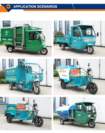 Electric Cargo Tricycle 3000W Motorized 3-Wheel Passenger Bike Adults EEC/DOT Certified Open Body Electric Tricycle Sale