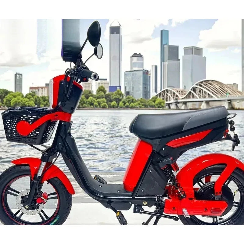 High-end Electric Bike 800w Adult Electric City Bike 18 Inch Electric Bike With Rear Hub Motor And Integrated Battery