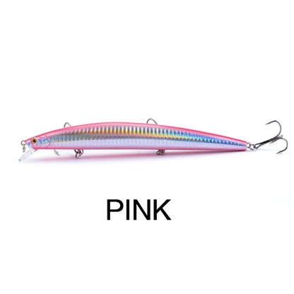 Fishing Lures 18cm 24g Crankbaits Hard Bait Isca Artificiais Pesca Sea Wobbler Swimming Baits Laser Minnow