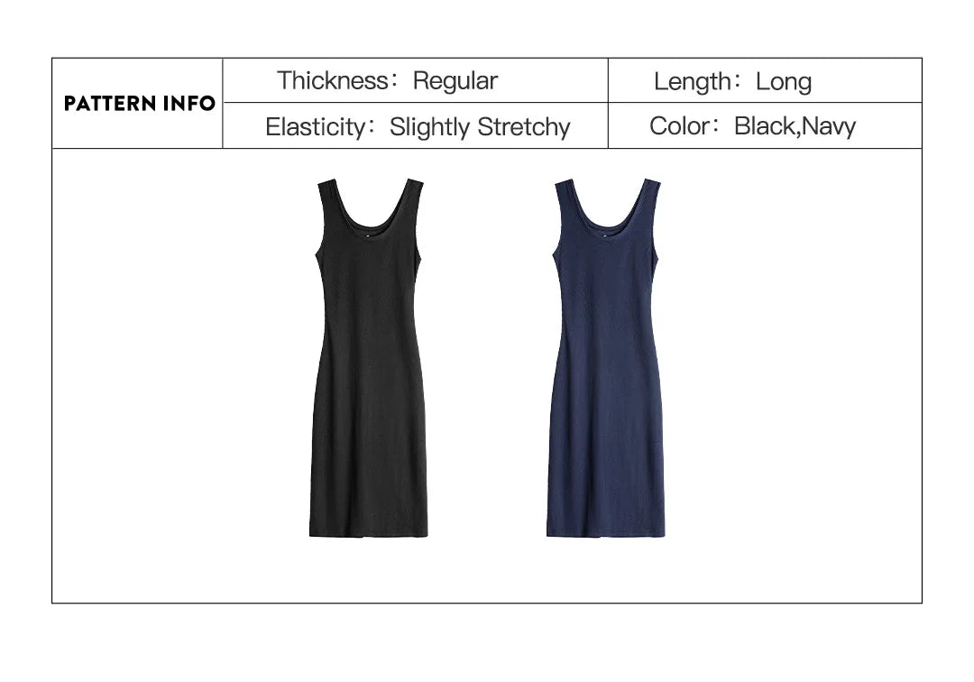 Maden Women's U Square Neck Wide Strap Tank Dress Sleeveless Camisole Waist Cinch Slim Fit Elegant Casual Summer Daily Summer