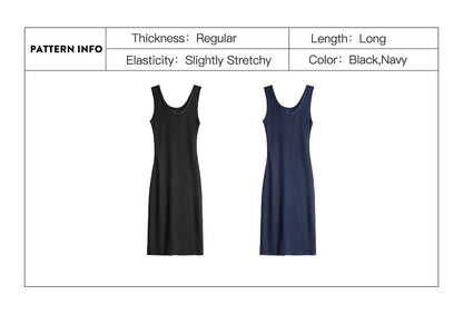 Maden Women's U Square Neck Wide Strap Tank Dress Sleeveless Camisole Waist Cinch Slim Fit Elegant Casual Summer Daily Summer