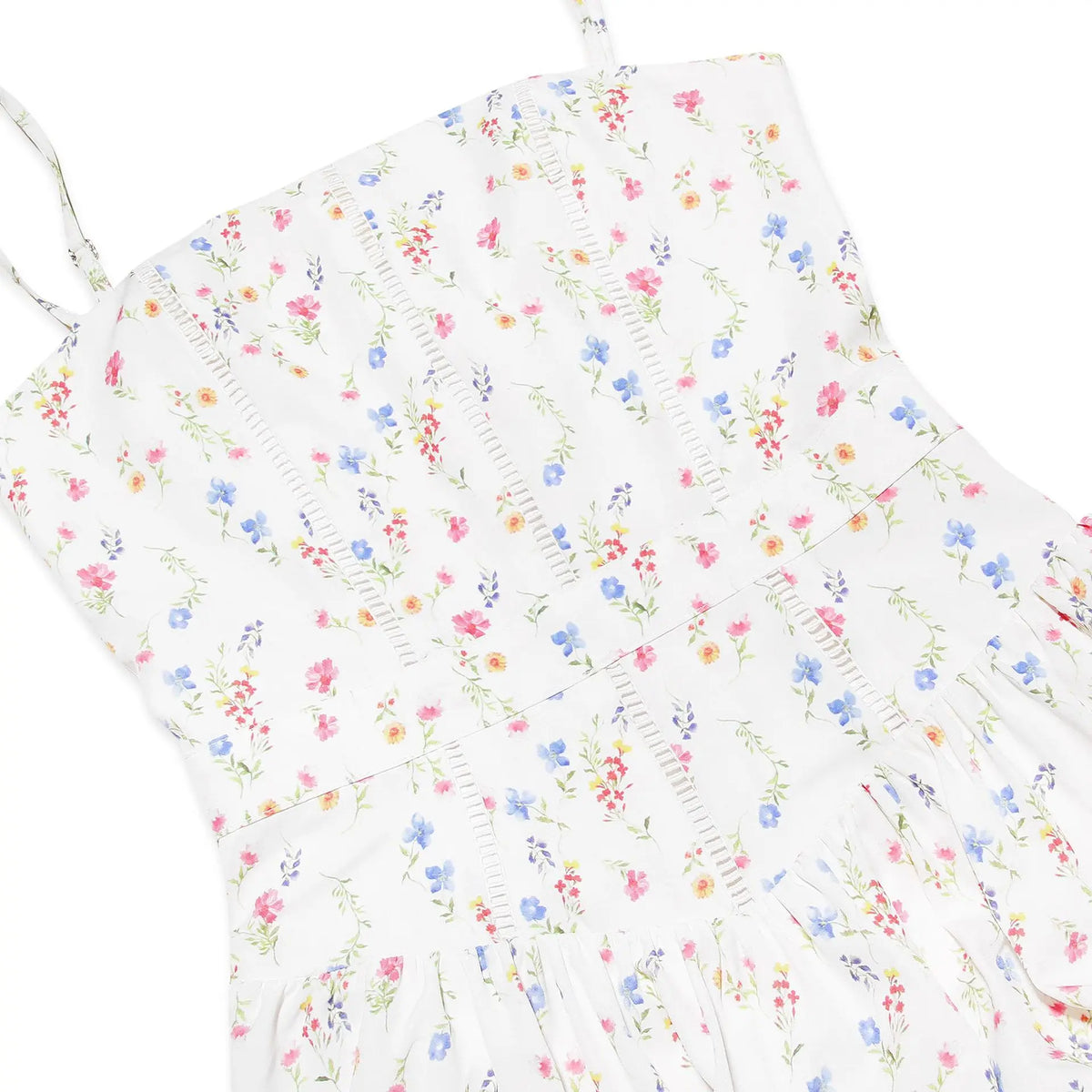 Mingmingxi Summer Floral Print Dress Elegant 2025 New Arrivals Spaghetti Strap Flare Dress Maxi Holiday Party Dresses Women