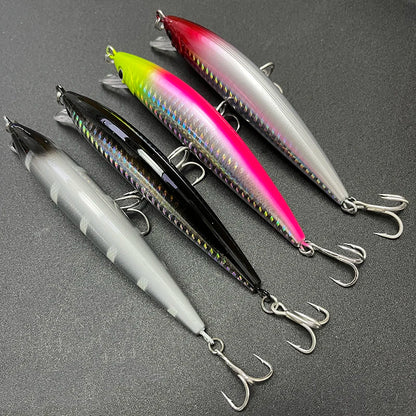 40g 120mm Heavy Sinking Minnow Lures Long Casting Artificial Hard Baits Seabass Trout Swimbait Pesca Wobbler Fishing Equipment