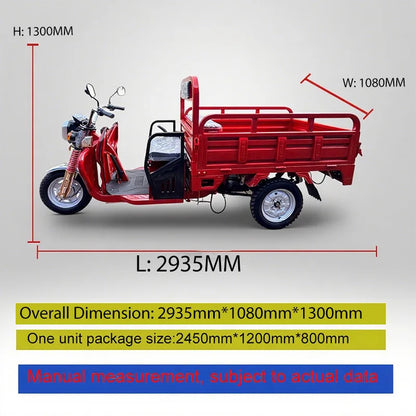 Electric Tricycle Electric Tricycle Electric Cargo Tricycle  3 Wheel Electric Bike Mobility Scooter Three-wheeled Motorcycle