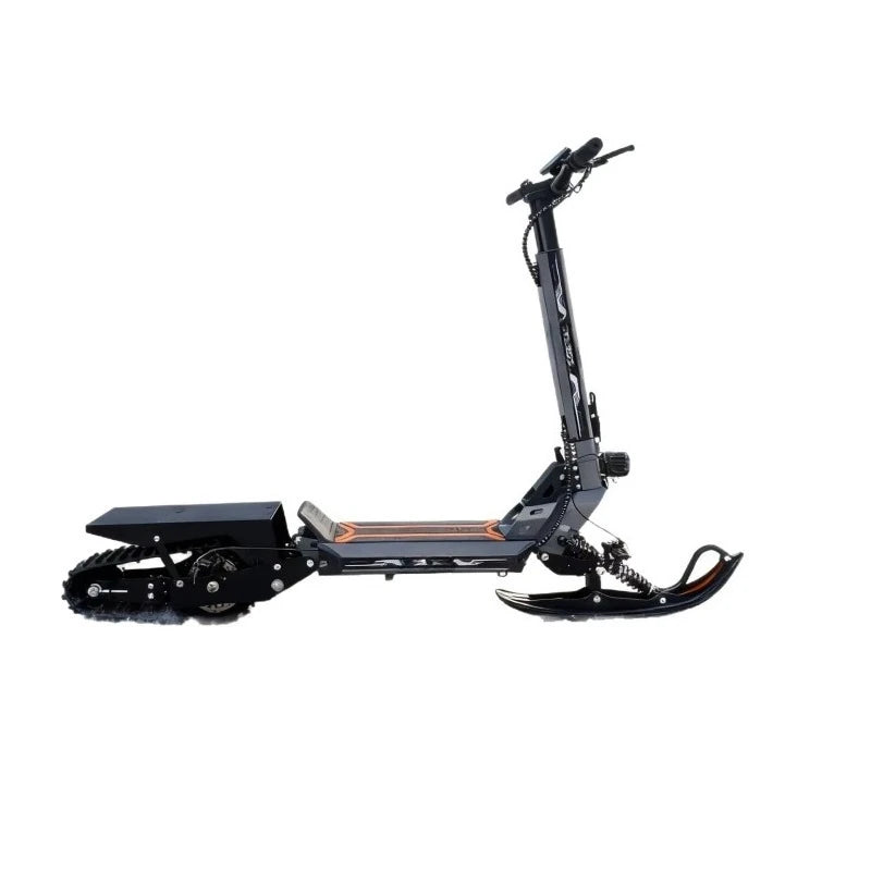 All-terrain snow scooters for mountain climbing and ice fishing, electric bikes