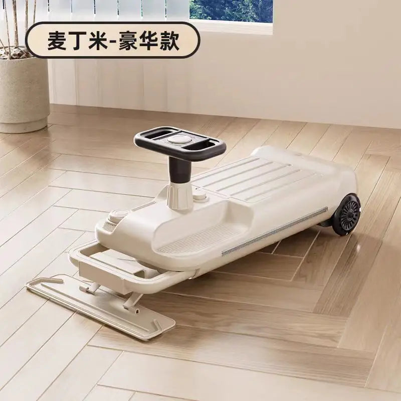 Electric Children Scooter Kart Floor Cleaning Ride On Vehicle Household Indoor Parent-Child Toy Car Wholesale