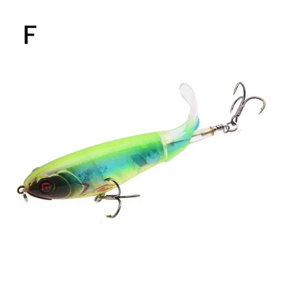 Fishing Lures  With Floating Rotating Tail Topwater Bait Freshwater Saltwater Lures For Carp Bass Pike 10.5cm/17g
