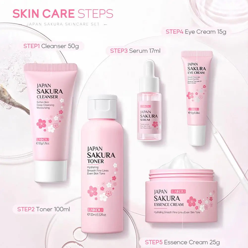 Sakura Skin Care Gift Set