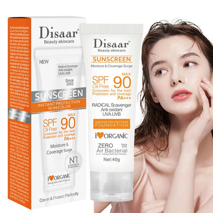 SPF 90+ Waterproof Sunscreen Cream