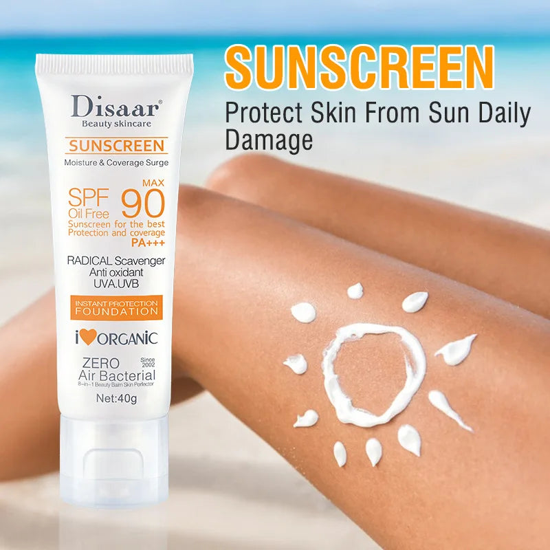 SPF 90+ Waterproof Sunscreen Cream