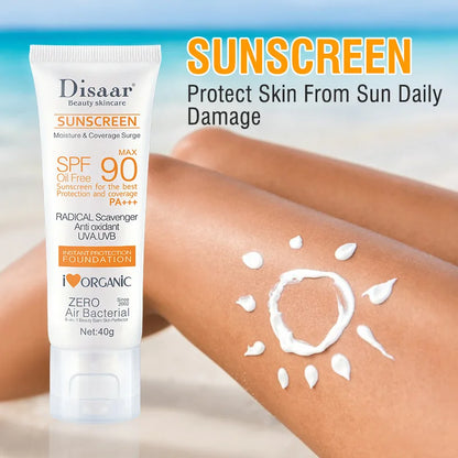 SPF 90+ Waterproof Sunscreen Cream