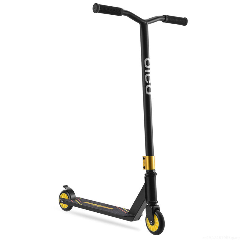 Scooters Scooter 6-12 Years Old Teenagers Two-Wheel Street Brush Fancy Racing Bicycle Pedal Entry-Level Stunt Scooter