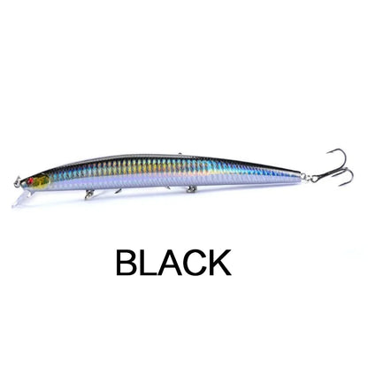 Fishing Lures 18cm 24g Crankbaits Hard Bait Isca Artificiais Pesca Sea Wobbler Swimming Baits Laser Minnow