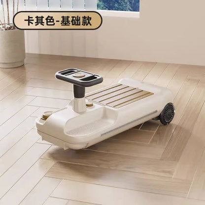 Electric Children Scooter Kart Floor Cleaning Ride On Vehicle Household Indoor Parent-Child Toy Car Wholesale